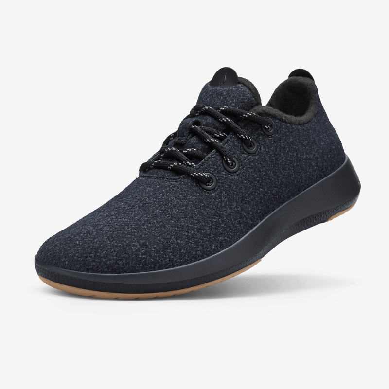 Men's Wool Runner Mizzles - Natural Black ID=O7RBXKQ9